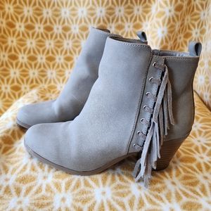 Circus fringe booties